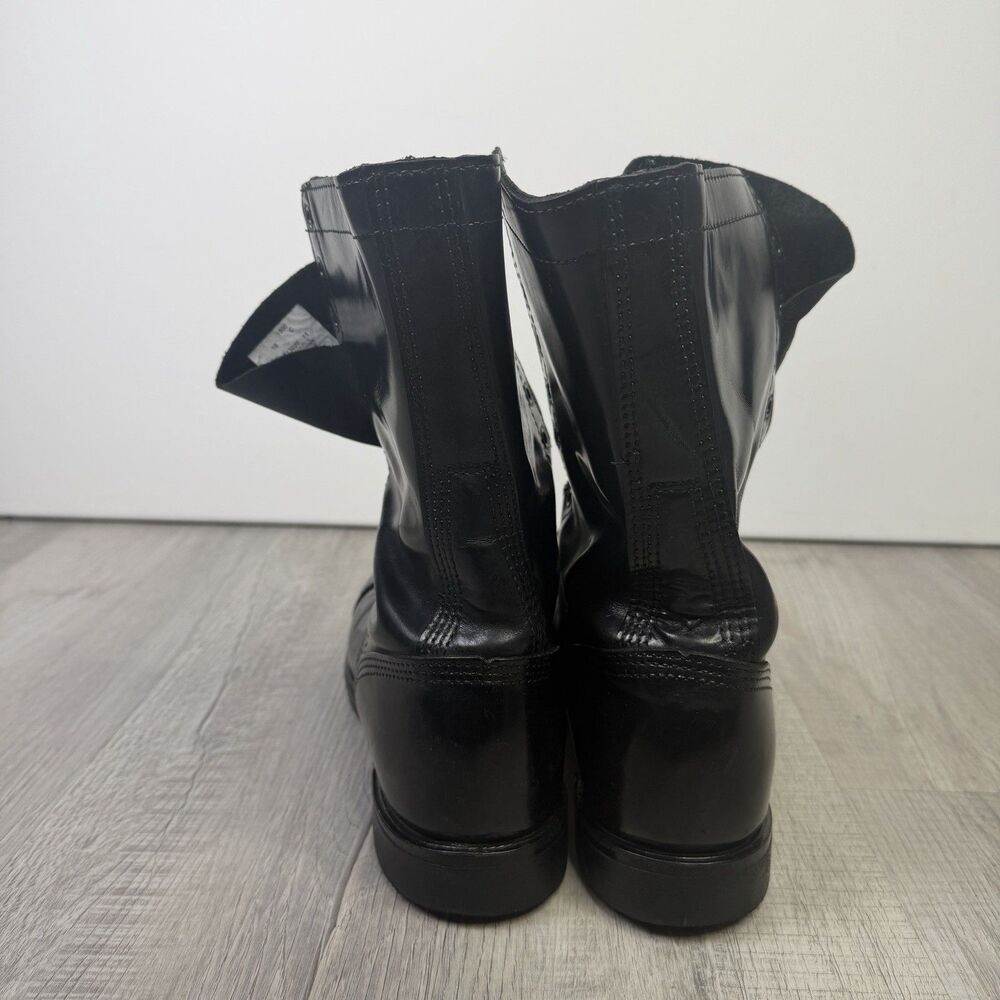 Vintage Corcoran 1500 Black Lace Up Jump Boots Mens 10 D No Laces EUC Leather E - Picture 7 of 11